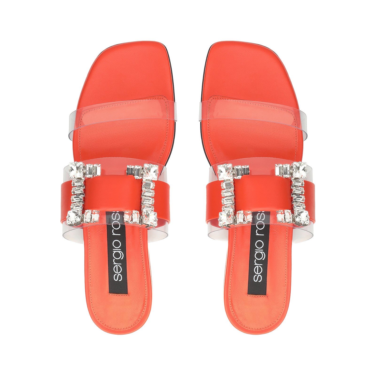 Sr Twenty strappy flat sandals - Mandarine