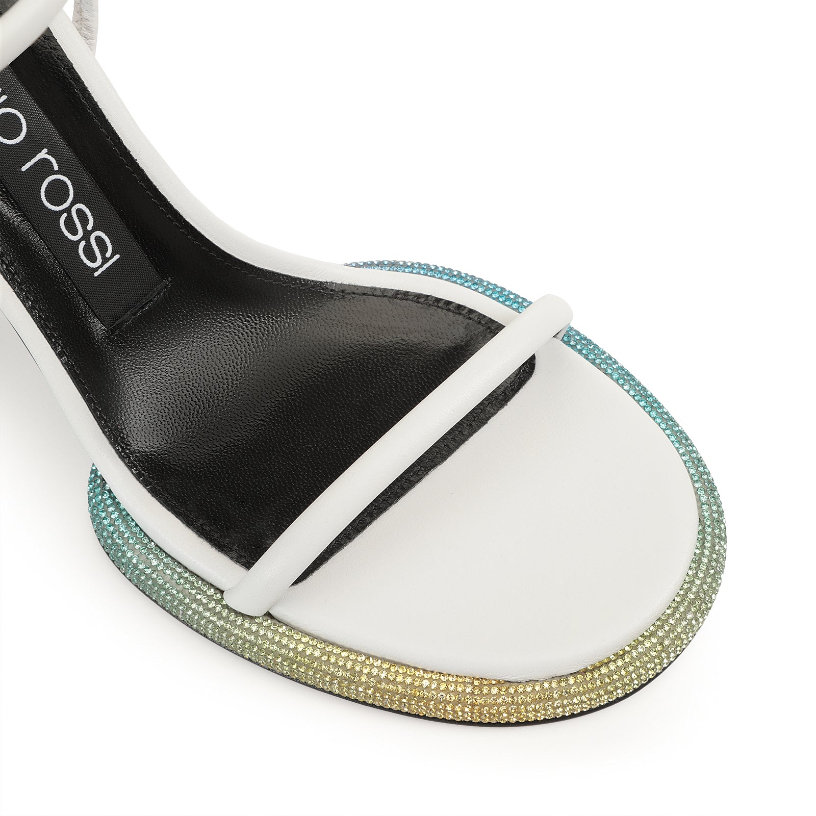 Heeled sandals Sr Bijoux 90 - Bianco & Rainbow
