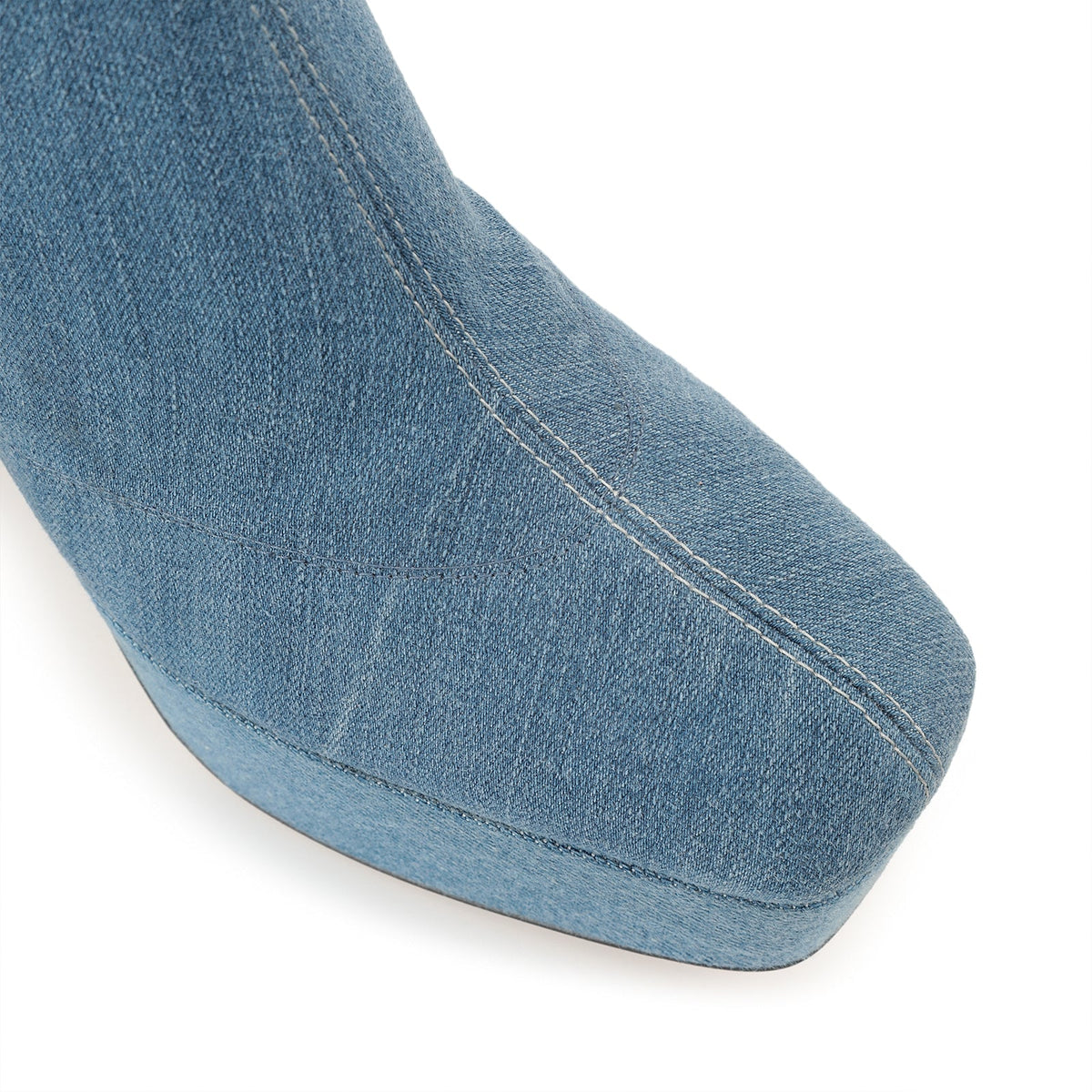 BOTTINES ROUGES JEANS EXTENSIBLES