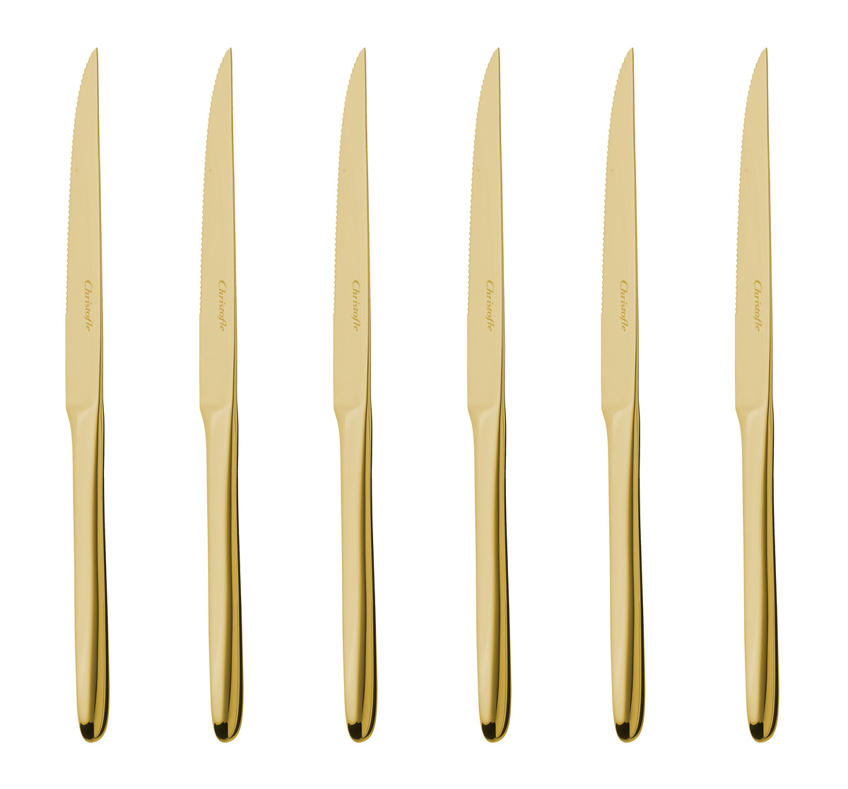 Set of 6 L'Ame de Christofle steak knives - Steel
