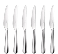 Lot de 6 couteaux à dessert & entrée en acier inoxydable - Acier
