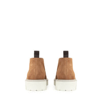 Derbies Sergio Urban en daim - Cognac
