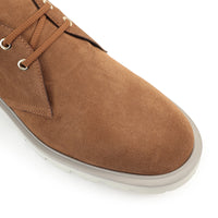 Derbies Sergio Urban en daim - Cognac