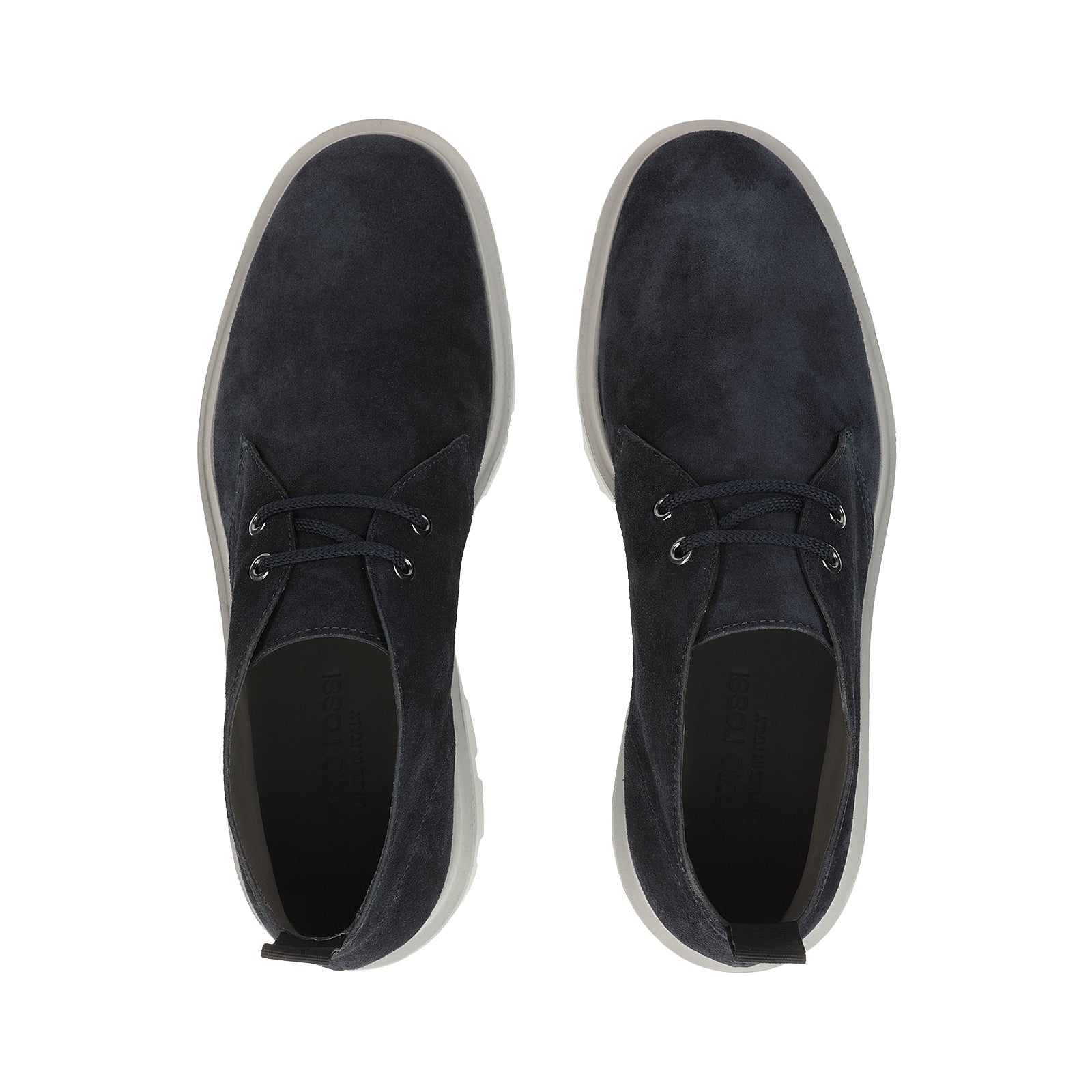 Derbies Sergio Urban en daim - Indigo