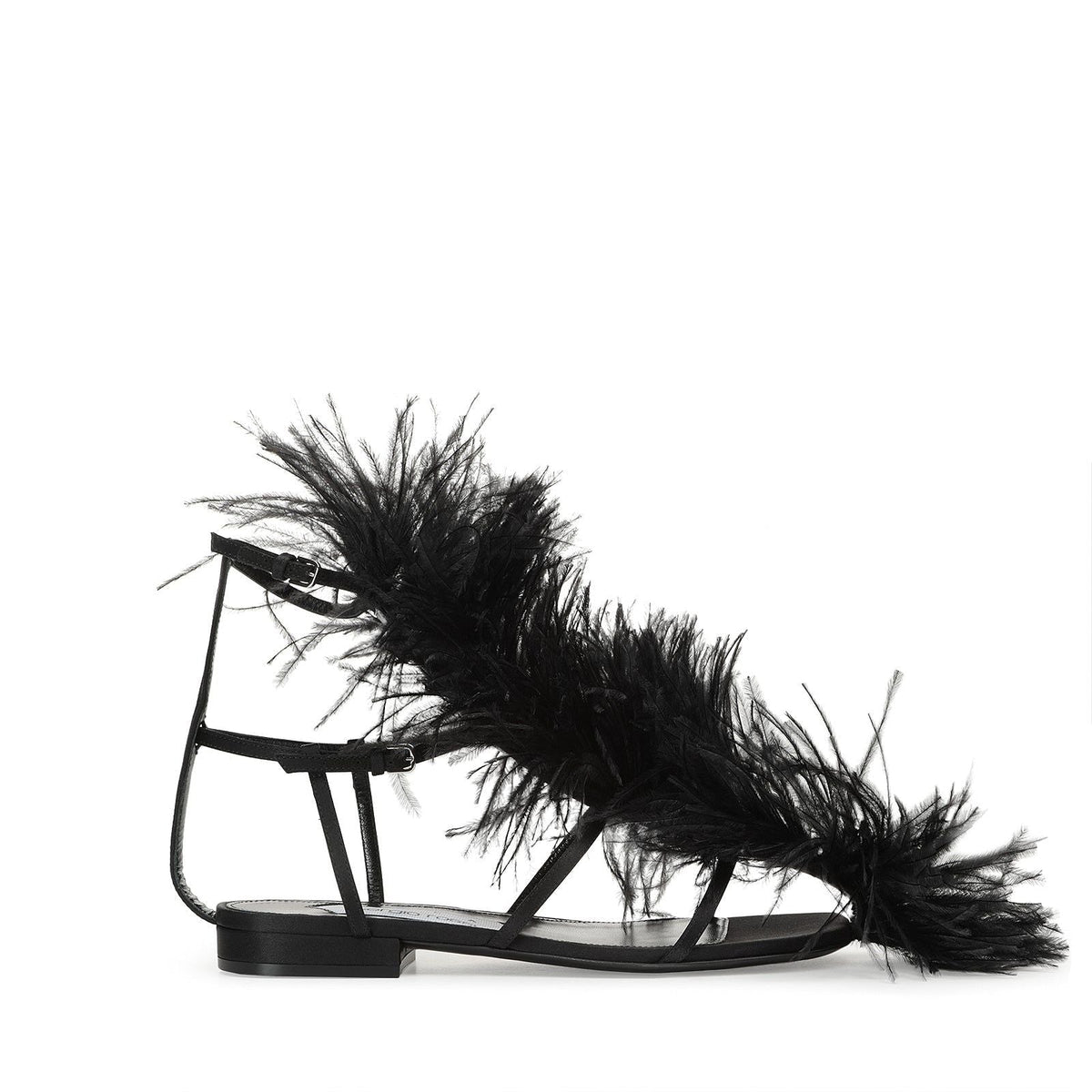 Sandales plates Amazona - Nero