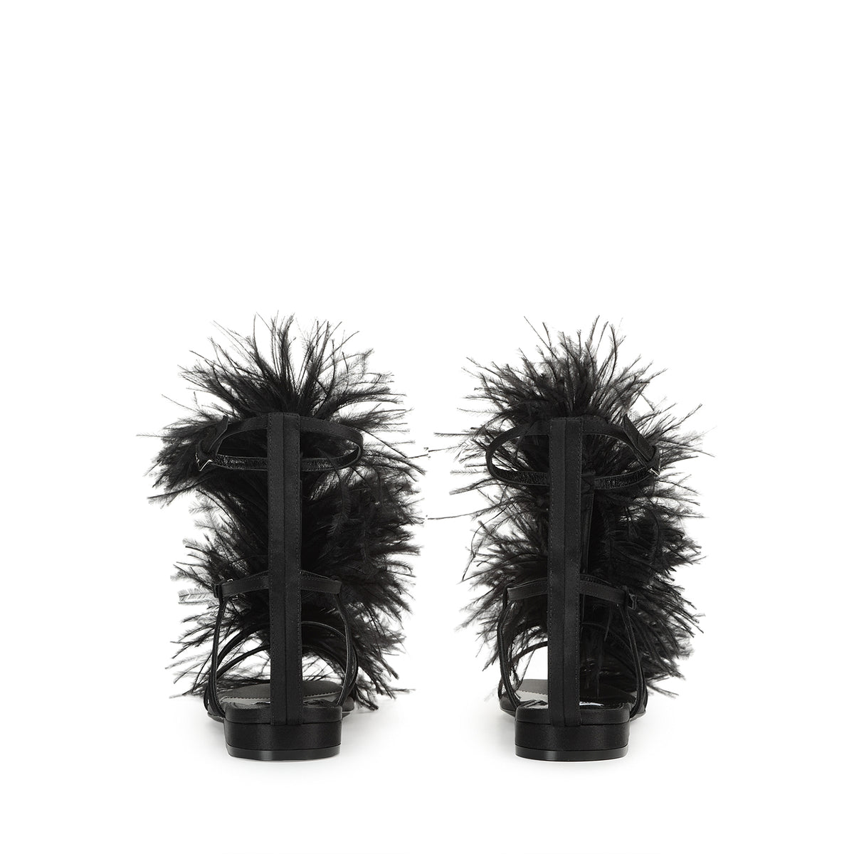 Sandales plates Amazona - Nero
