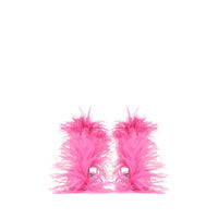 Sandales plates Amazona en soie - Dragon Fruit