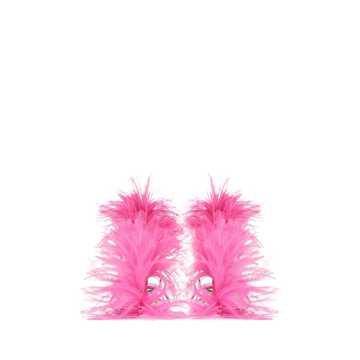 Sandales plates Amazona en soie - Dragon Fruit