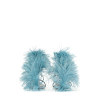 Amazona fabric flat sandals - Blue