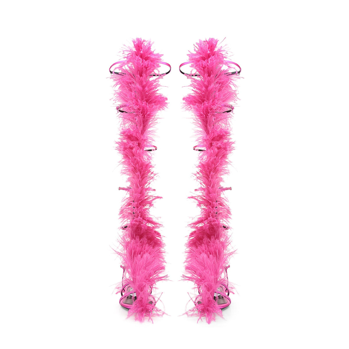 Sandales plates gladiateur Amazona - Dragon Fruit