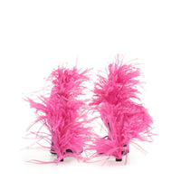 Sandales à talons Amazona 95 en soie - Dragon Fruit