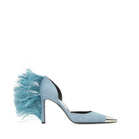 Amazona 95 pumps in fabric - Blue