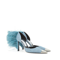 Amazona 95 pumps in fabric - Blue