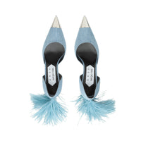 Amazona 95 pumps in fabric - Blue