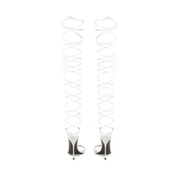 Sandales à talons  Shibari 105 - Bianco
