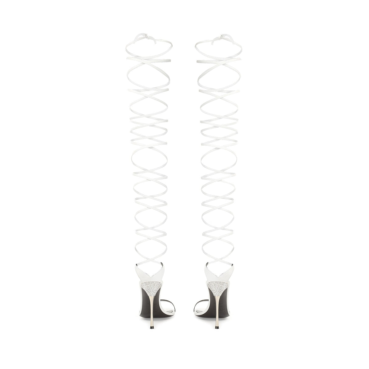 Sandales à talons  Shibari 105 - Bianco