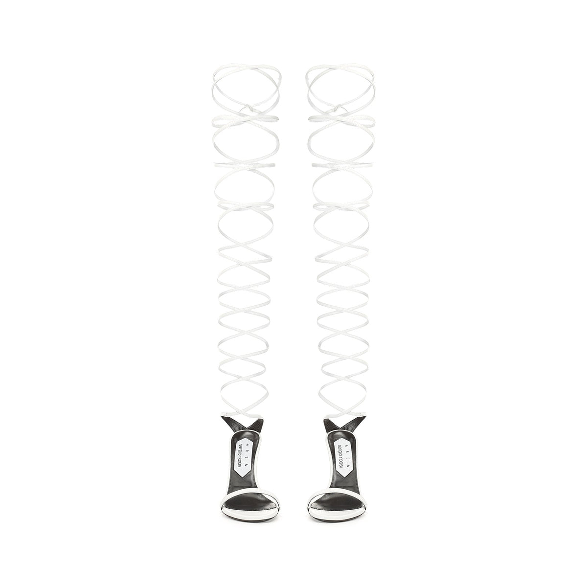 Sandales à talons  Shibari 105 - Bianco