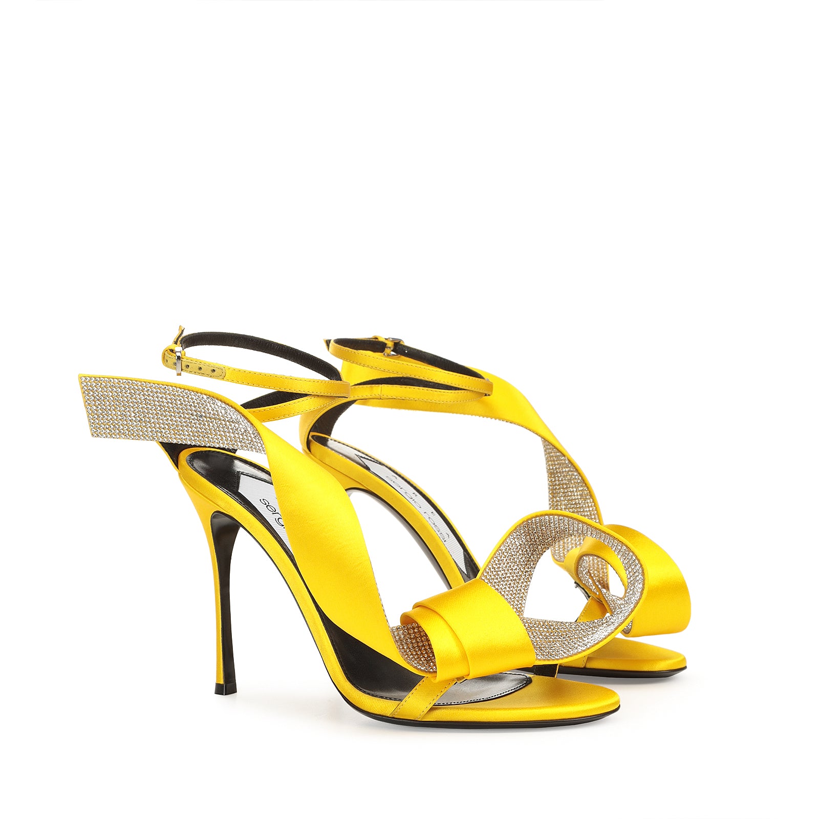 Area Marquise 105 heeled sandals - Mimosa
