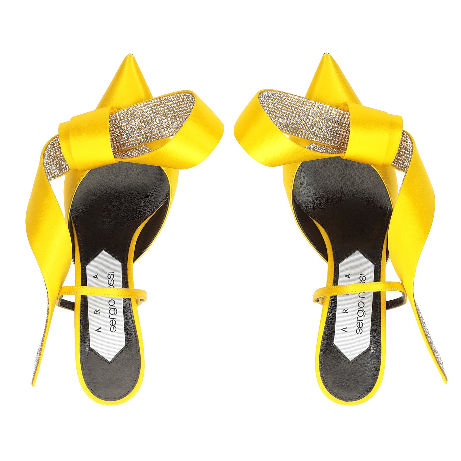 Area Marquise 50 heeled mules - Mimosa
