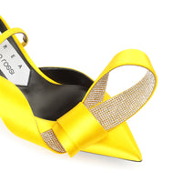 Area Marquise 50 heeled mules - Mimosa