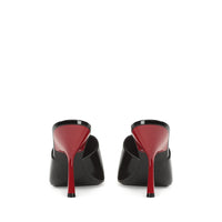CUIR VERNI SABOT EVANGELIE + TALON LAQUÉ