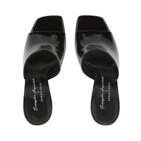 CUIR VERNI SABOT EVANGELIE + TALON LAQUÉ