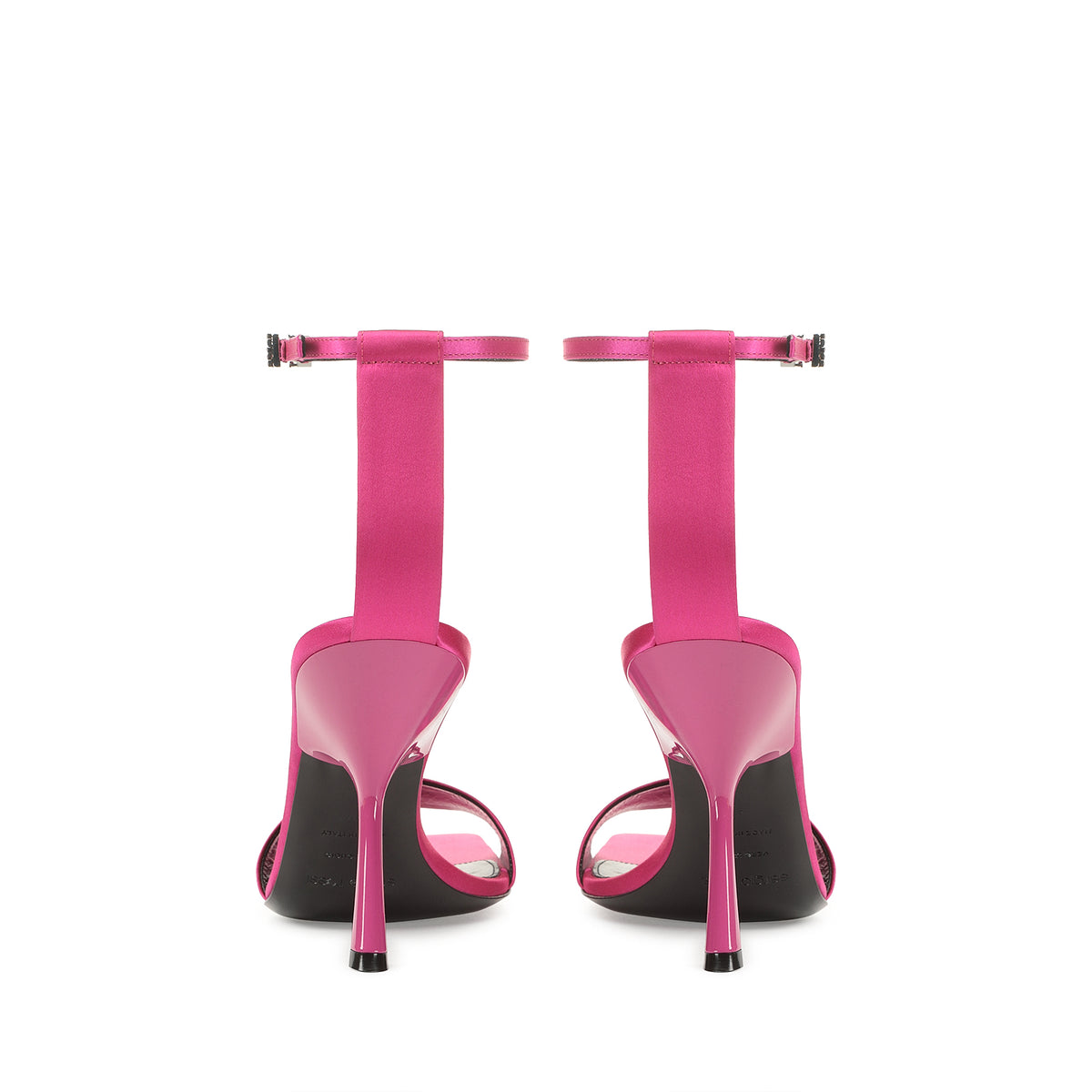 Evangelie 100 heeled sandals - Magenta