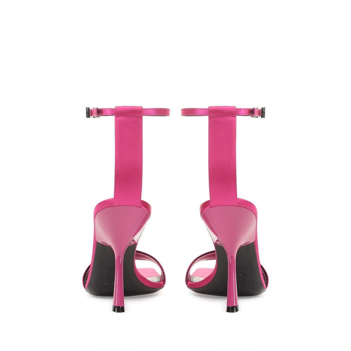 Sandales Evangelie 100 en soie - Magenta