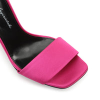 Sandales Evangelie 100 en soie - Magenta