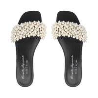 Evangelie flat sandals - Nero