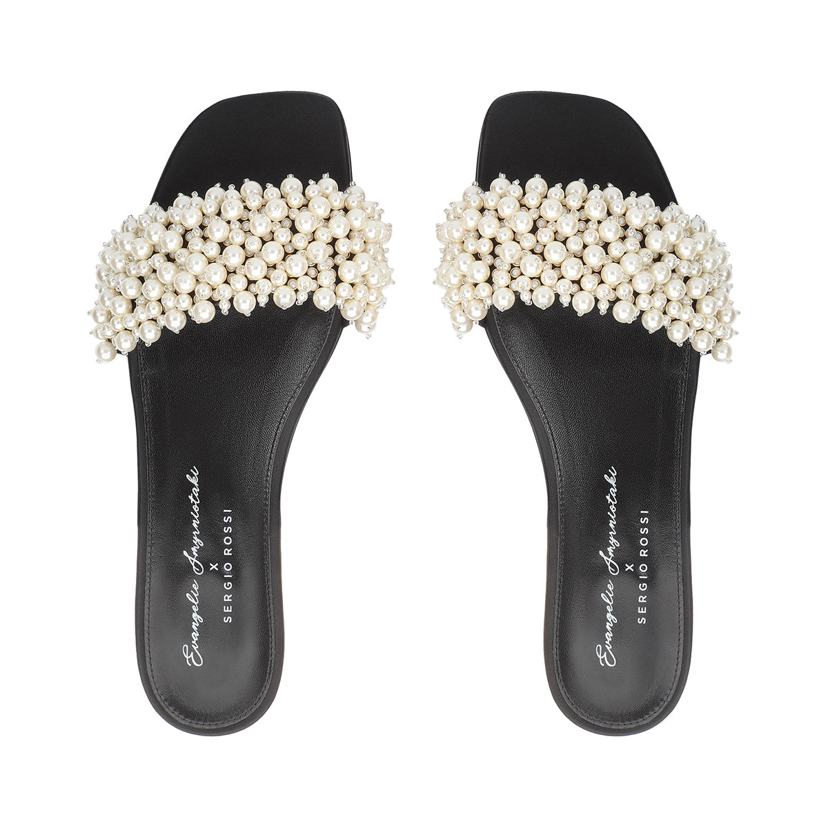Evangelie flat sandals - Nero