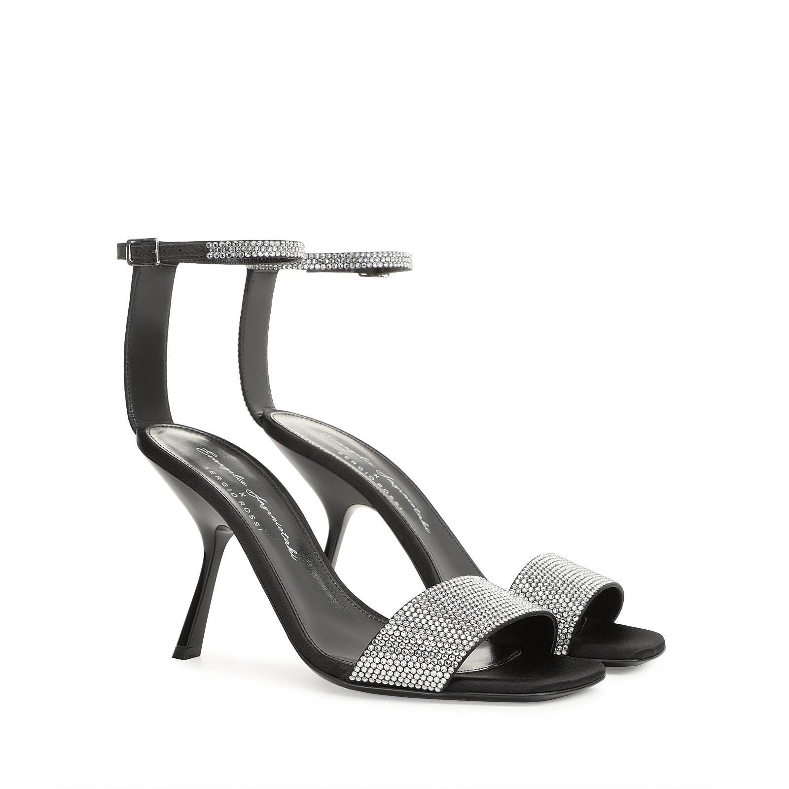 Sandales Evangelie 100 en soie - Nero