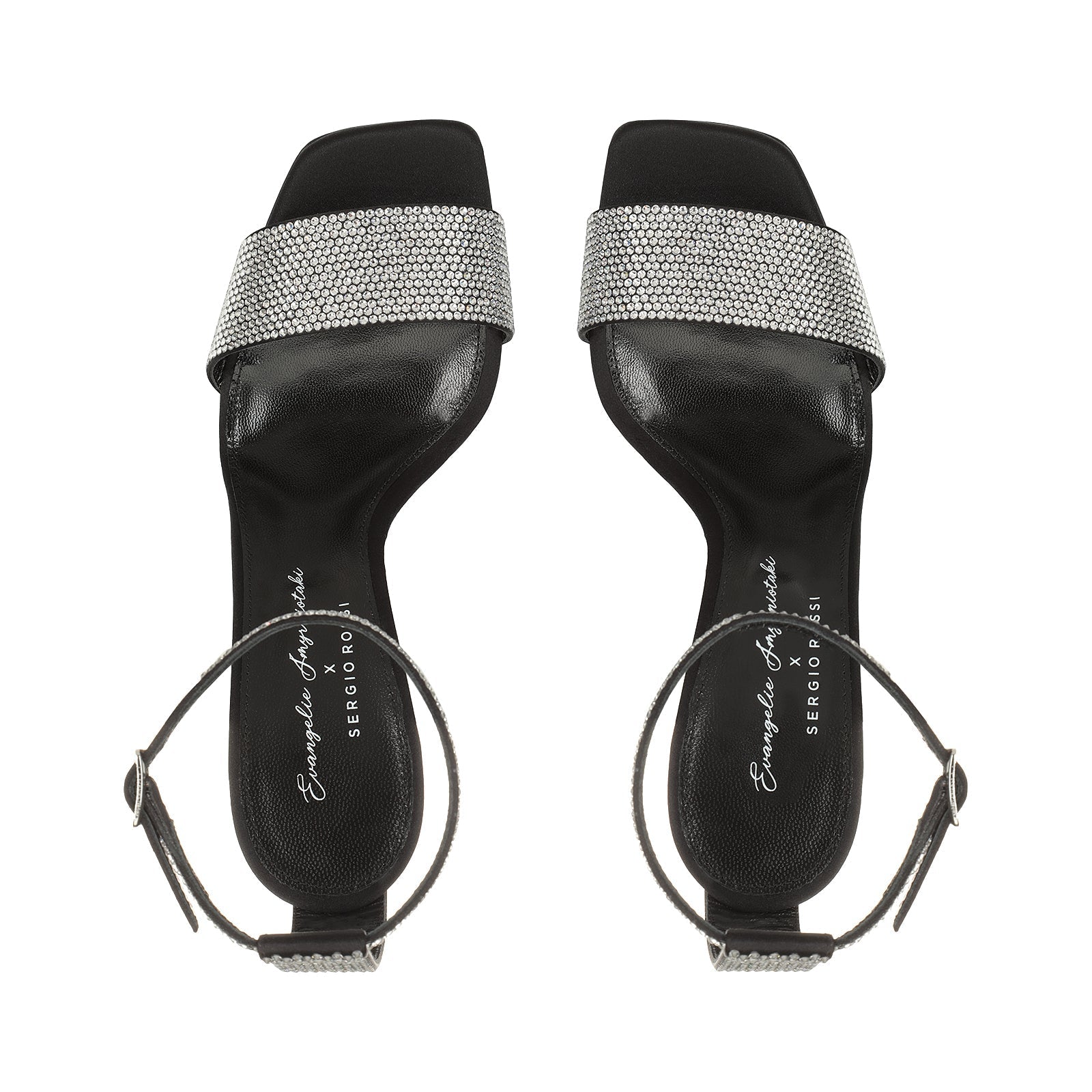 Sandales Evangelie 100 en soie - Nero