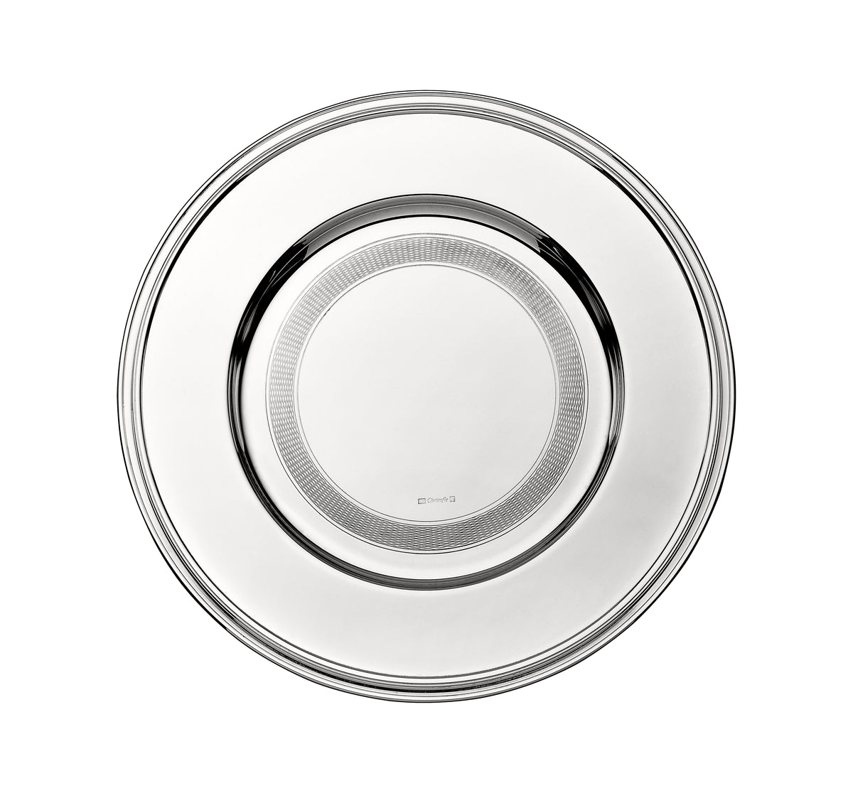 Silver-plated serving plate - Silver
