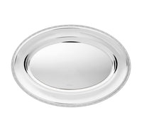 Plat ovale 45cm en argent plaqué - Argent