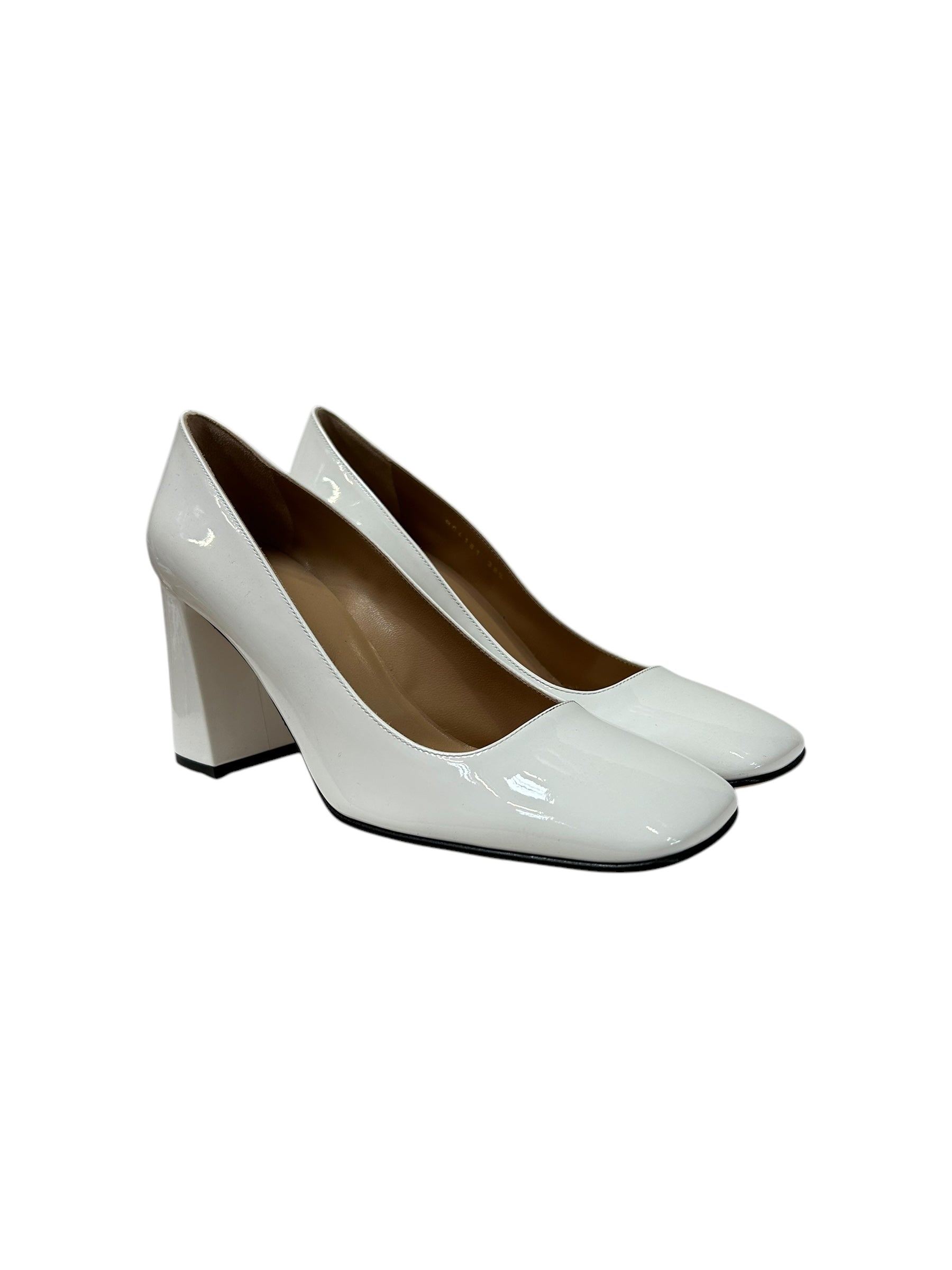 Escarpins Gruppo A 80 en cuir - Bianco