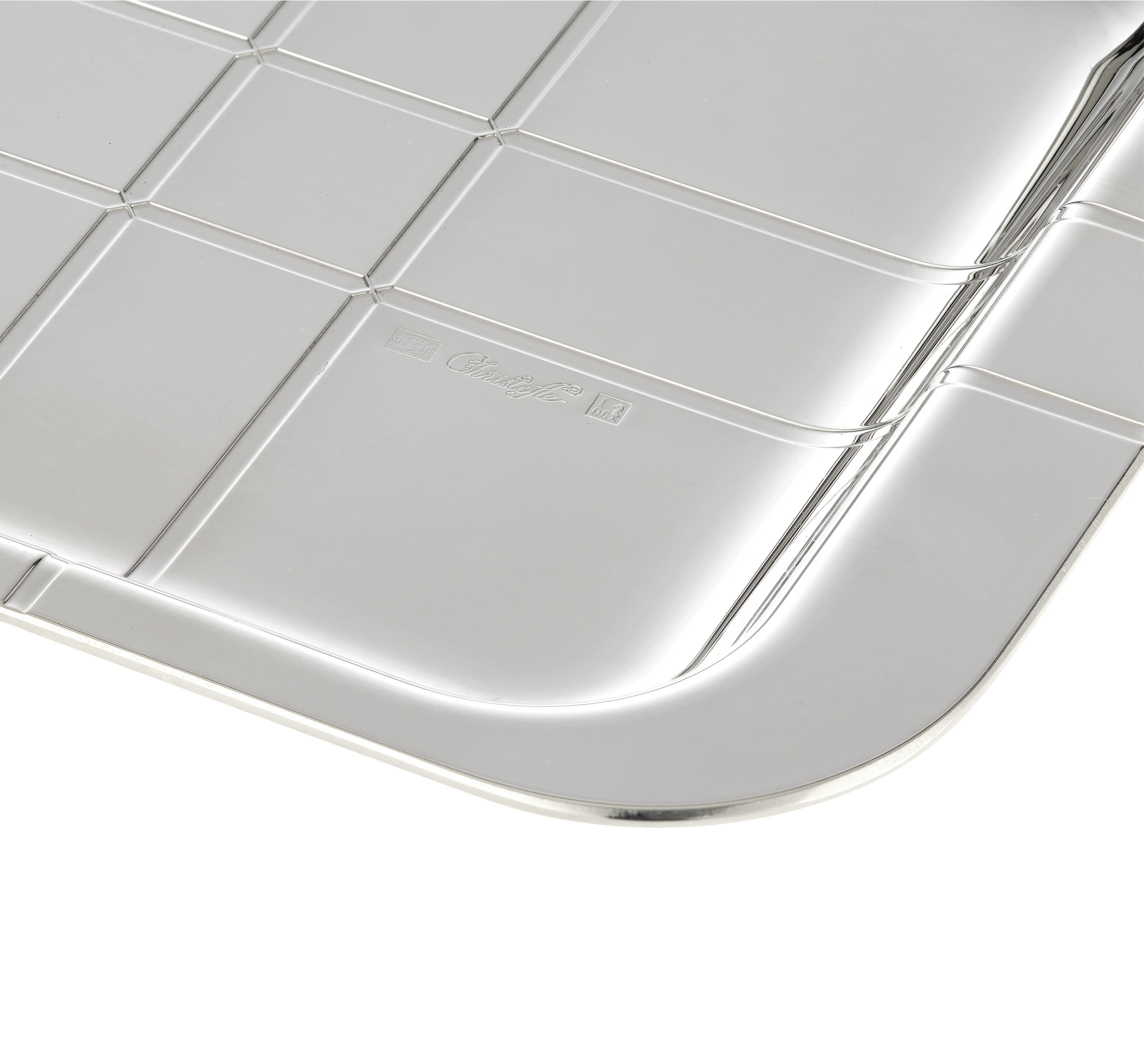 Business card trays - Argent plaqué
