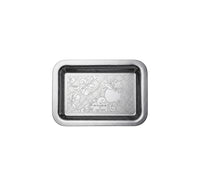 10 x 15 cm silver-plated tray - Silver