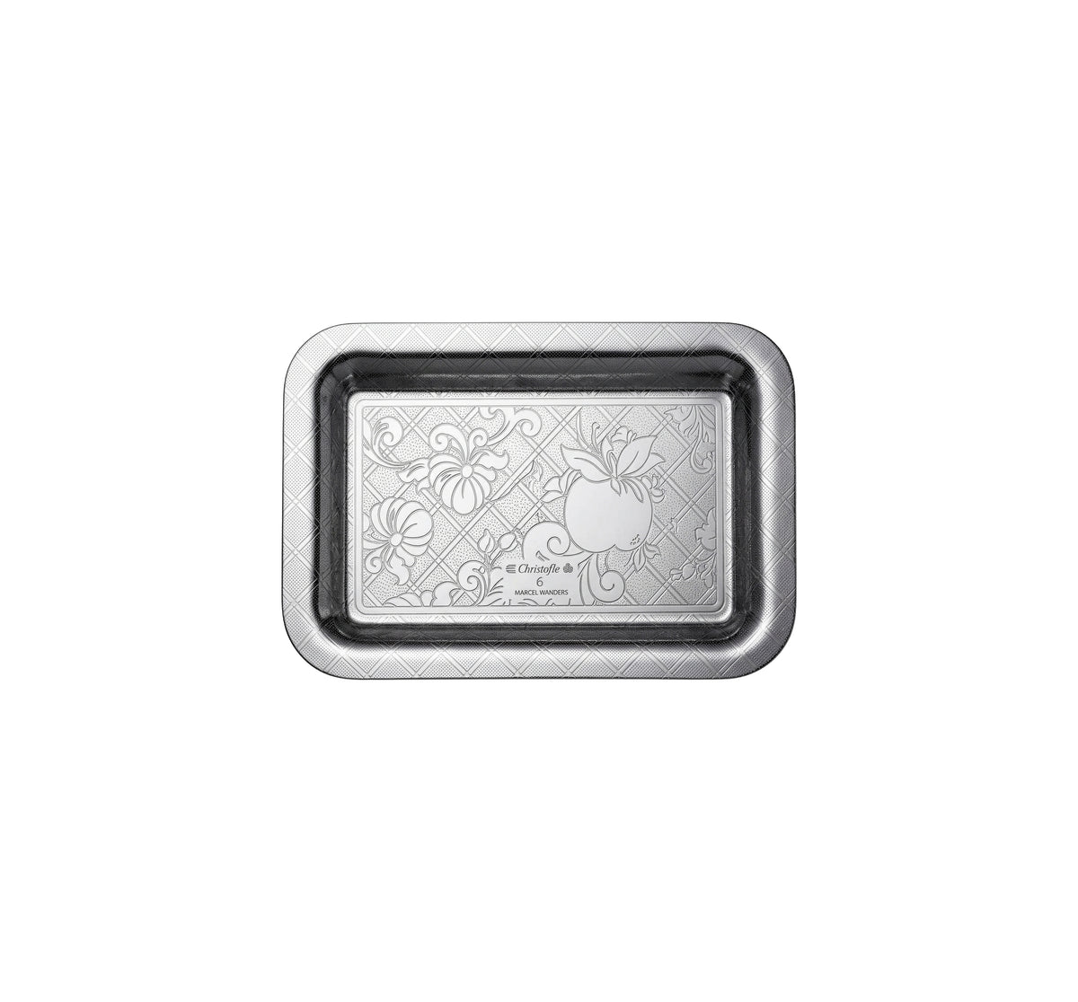 10 x 15 cm silver-plated tray - Silver