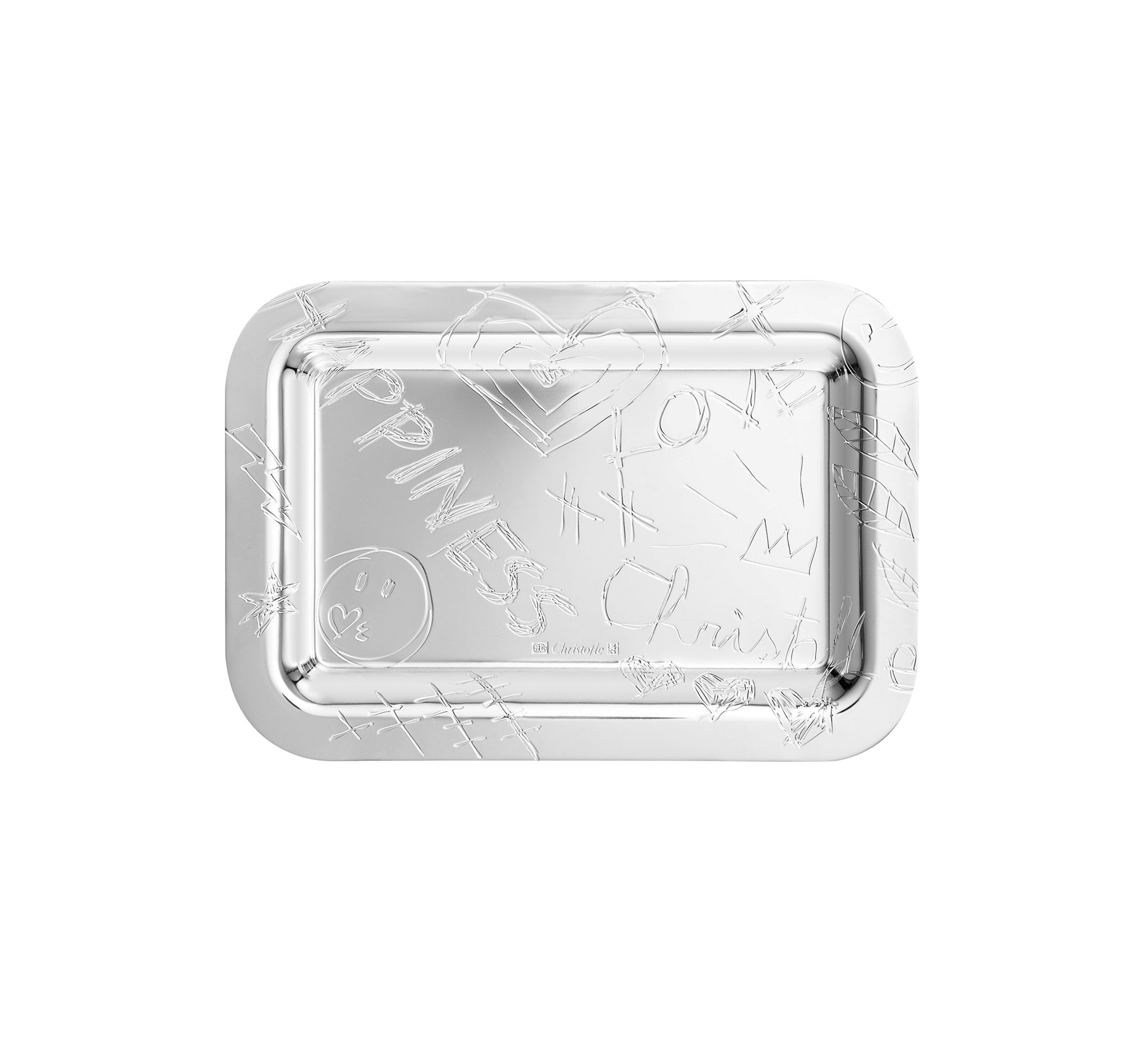 Business card trays - Argent Plaqué