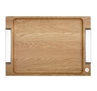 Very large serving trays - Argent Plaqué & Bois