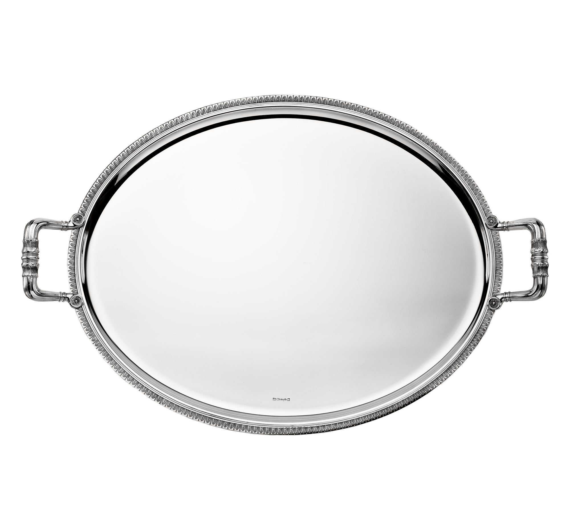 Very large serving trays - Silver Plated