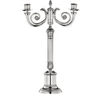 Two light candelabras - Argent Plaqué