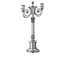 Two light candelabras - Argent Plaqué