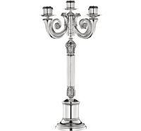 Five light candelabras - Argent Plaqué
