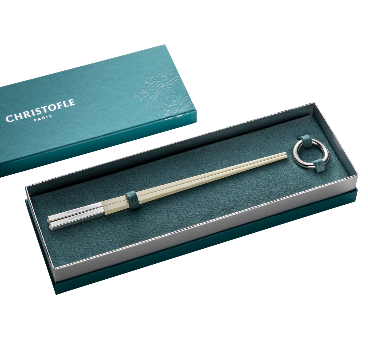 Japanese chopsticks - Plaqué argent