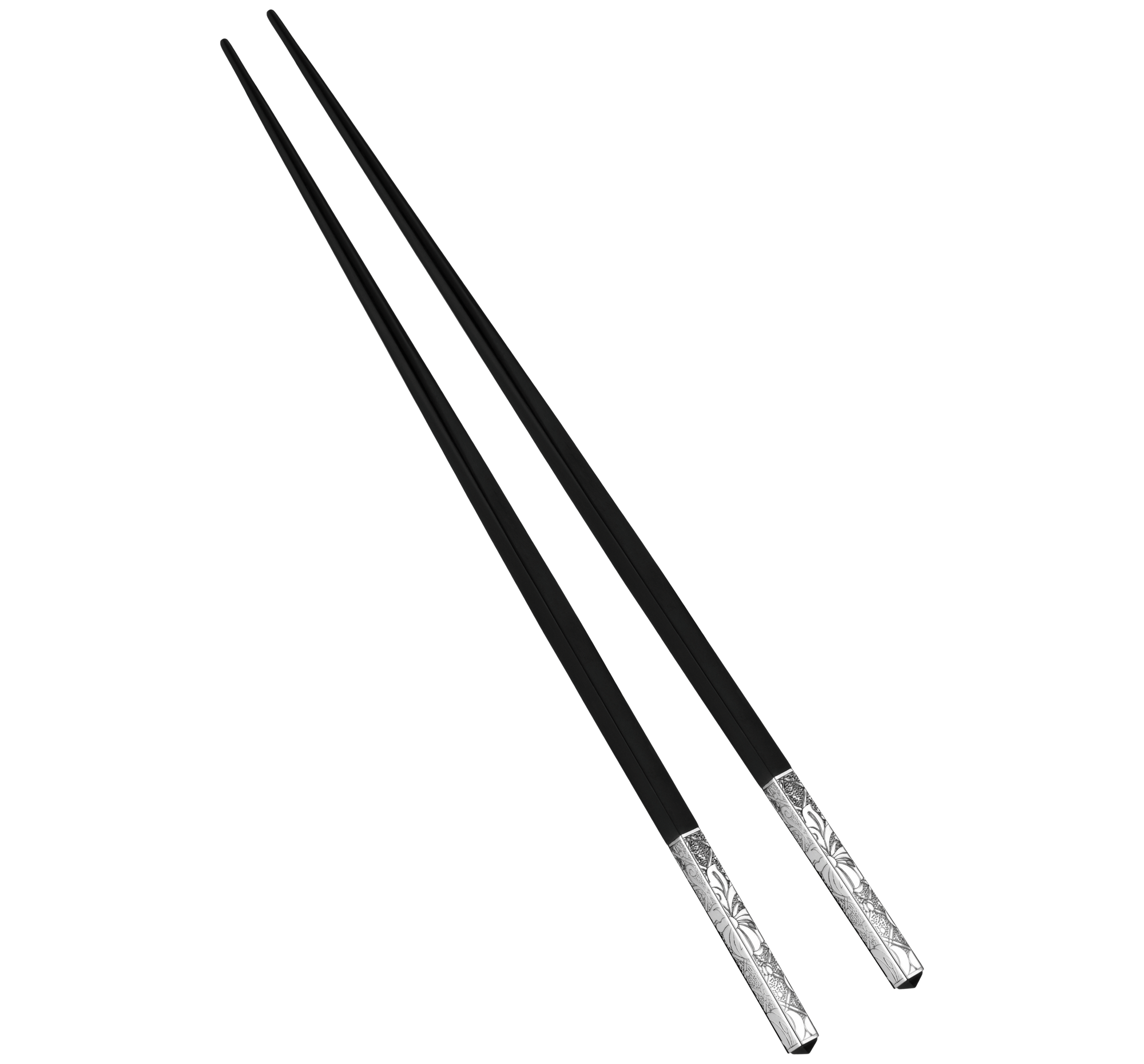 Chinese chopsticks - Plaqué argent