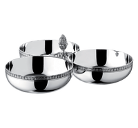 1824€_2NDCHOIX_3 part  servers - Plaqué argent