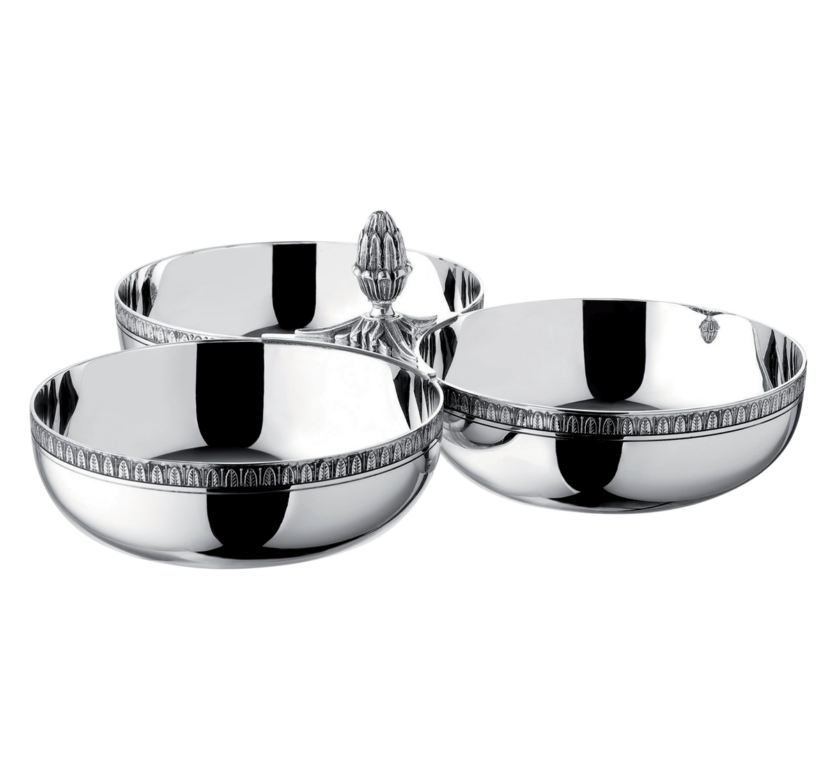 1824€_2NDCHOIX_3 part  servers - Plaqué argent
