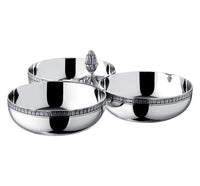 3 part  servers - Silver Plated